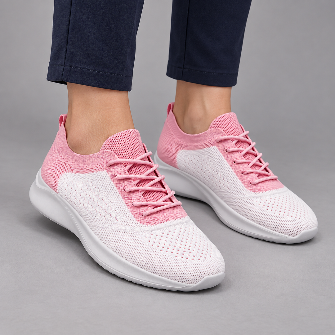 Ida | Åndbare Mesh Sneakers til Kvinder med Polstret Sål