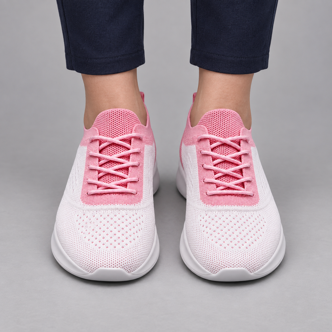 Ida | Åndbare Mesh Sneakers til Kvinder med Polstret Sål