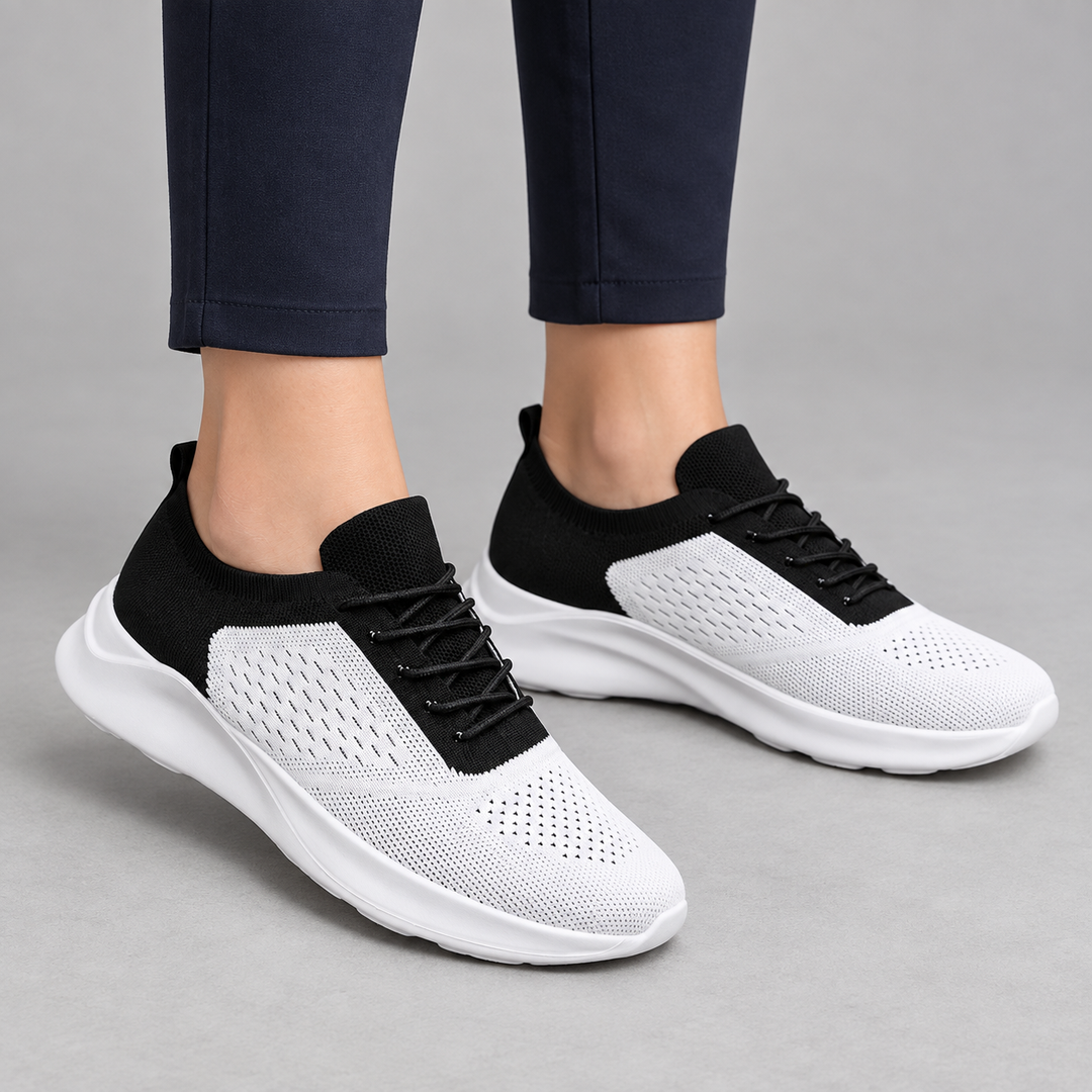 Ida | Åndbare Mesh Sneakers til Kvinder med Polstret Sål