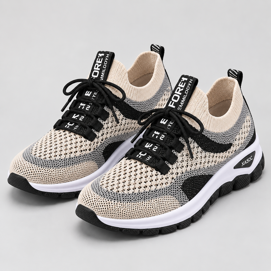 Lea | Lette Komfortsneakers til Kvinder med Polstret Sål