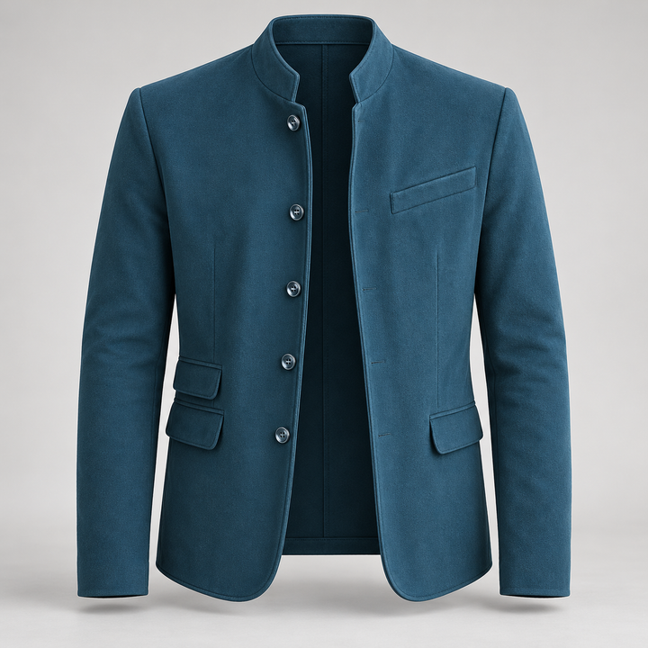 Morten | Moderne Cardigan til Mænd med Knaplukning og Lommer