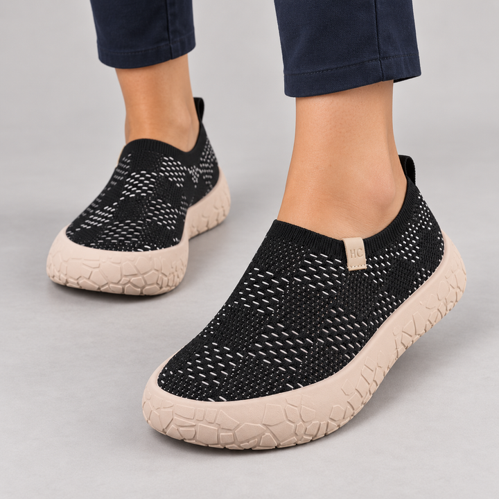 Nadia | Slip-On Komfortsneakers til Kvinder med Åndbar Mesh-Overdel
